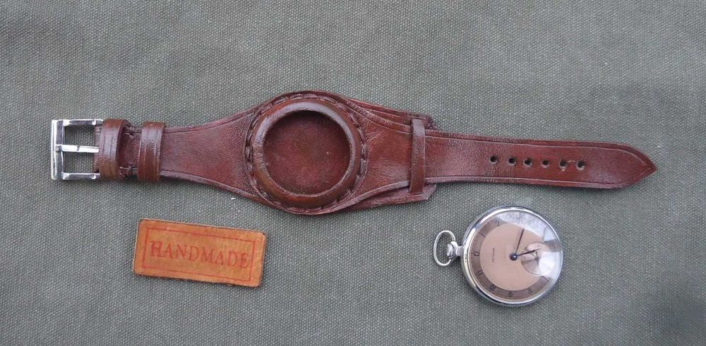 Molnija-pasek do zegarka kieszonkowego 43 mm.