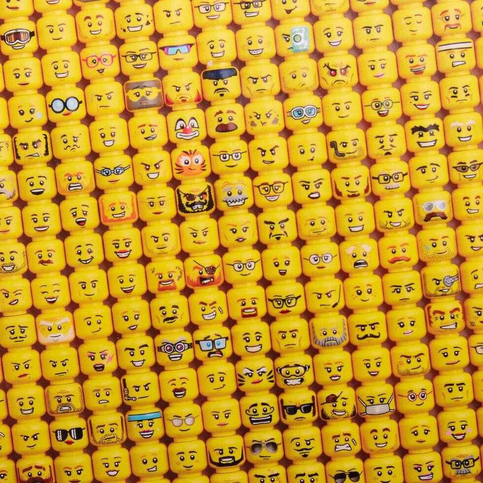 Puzzle LEGO Minifigure Faces Lego 1000 elementów