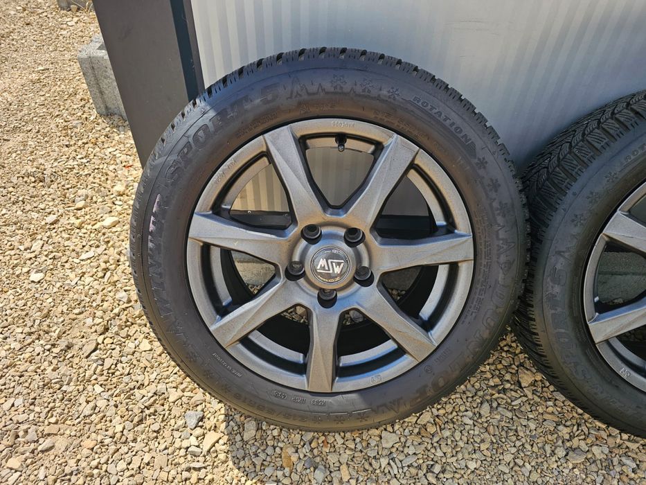 Alufelgi 16 koła zimowe  Honda Accord Civic opony zimowe 215/55/16