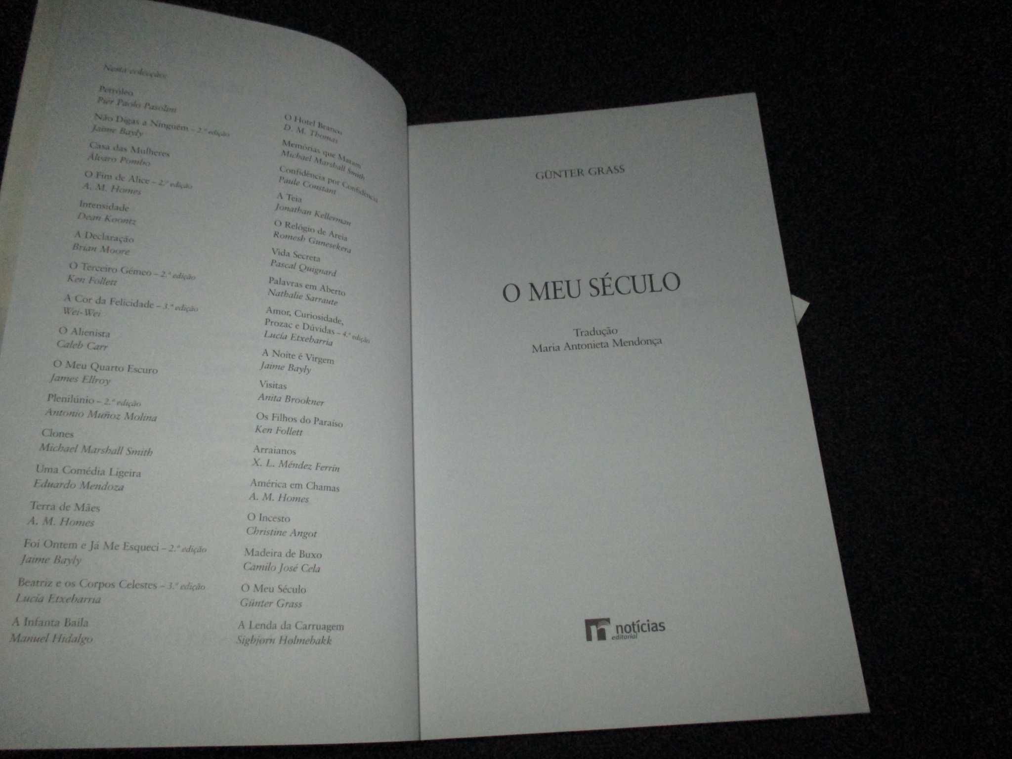 Livro O Meu Século Günter Grass Editorial Notícias