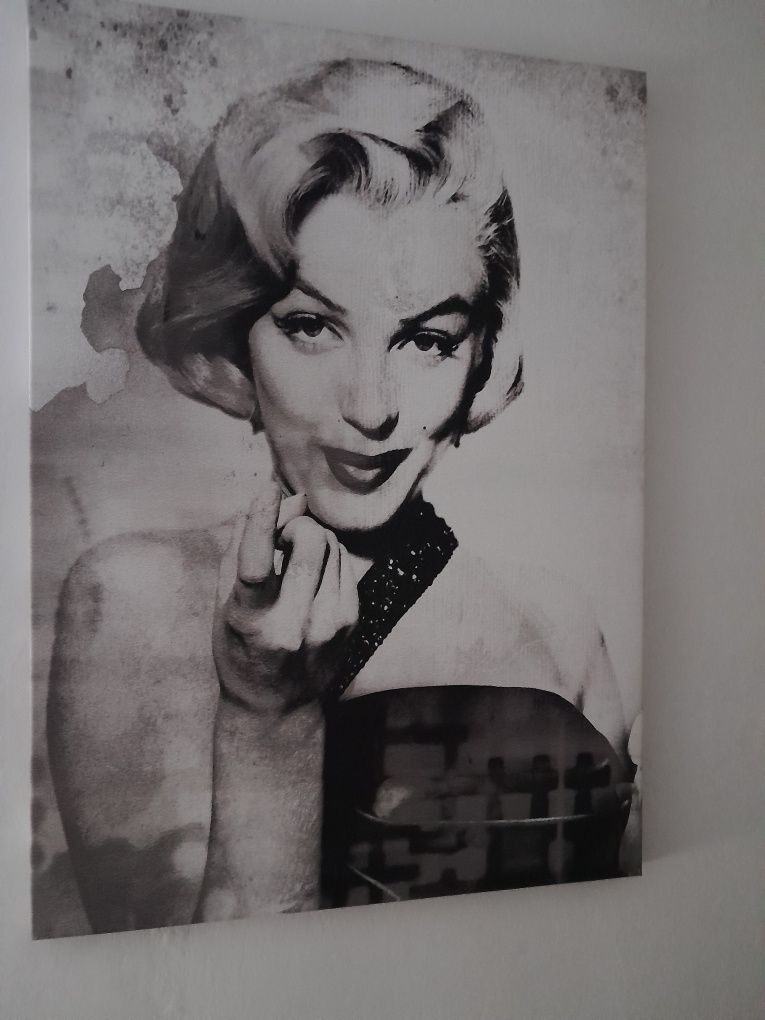 Obraz na płótnie 70×50 Marilyn Monroe  Audrey Hepburn