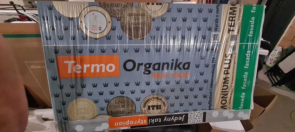 Styropian elewacyjny 20cm fasada grafit Termo Organika Termonium Plus