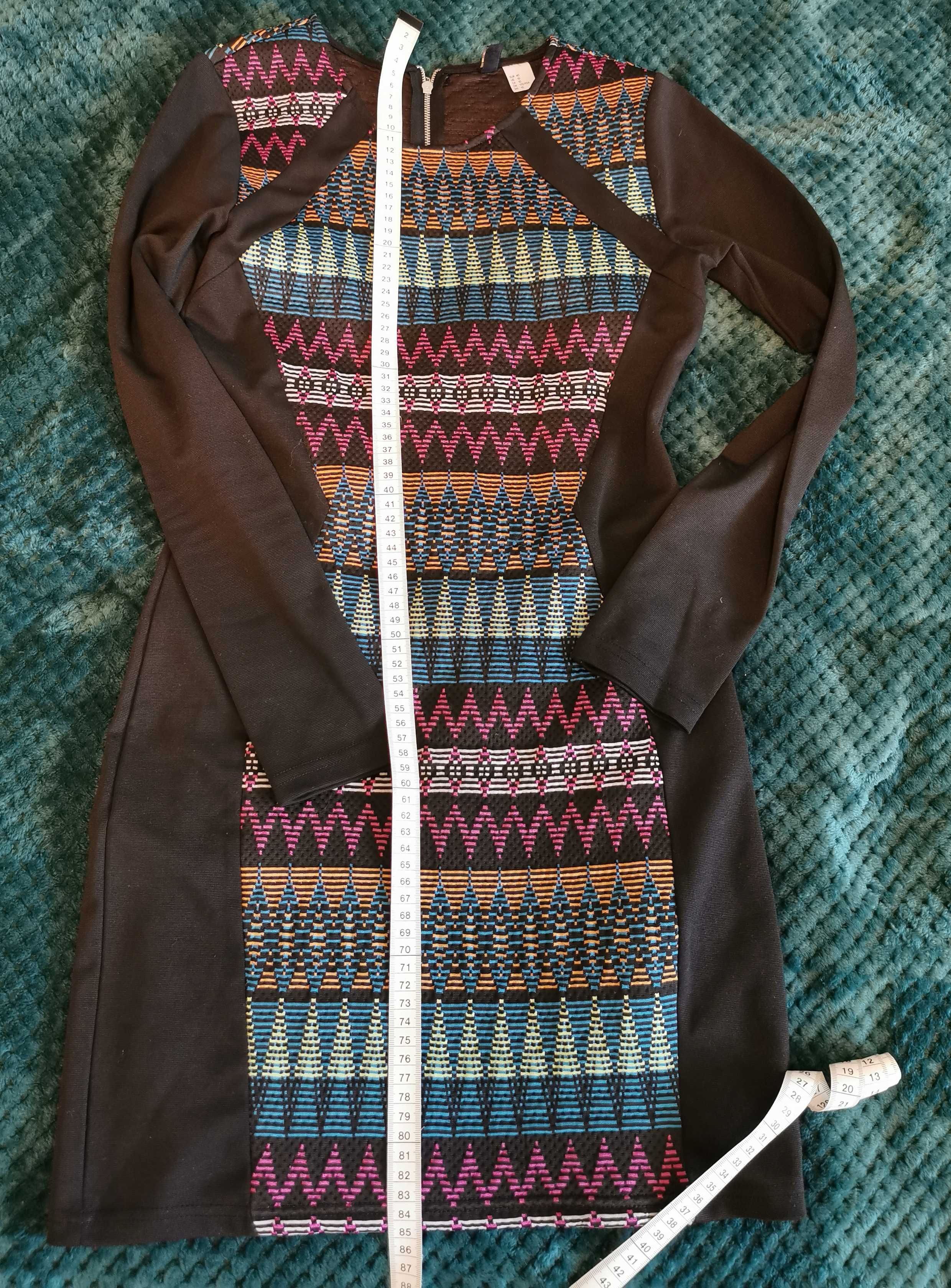 Wyrzedaż Damska obcisła Sukienka MINI marki H&M rozm. 36/38 Katowice