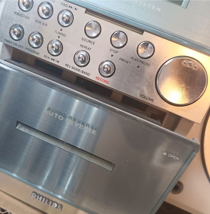 PHILIPS mini wieża sprawna ładnie gra stereo