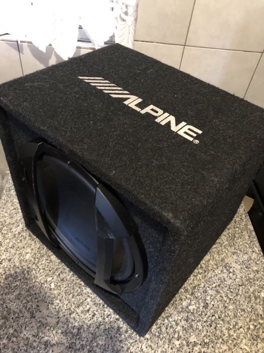 Subwoofer Alpine SBE-1244 BR