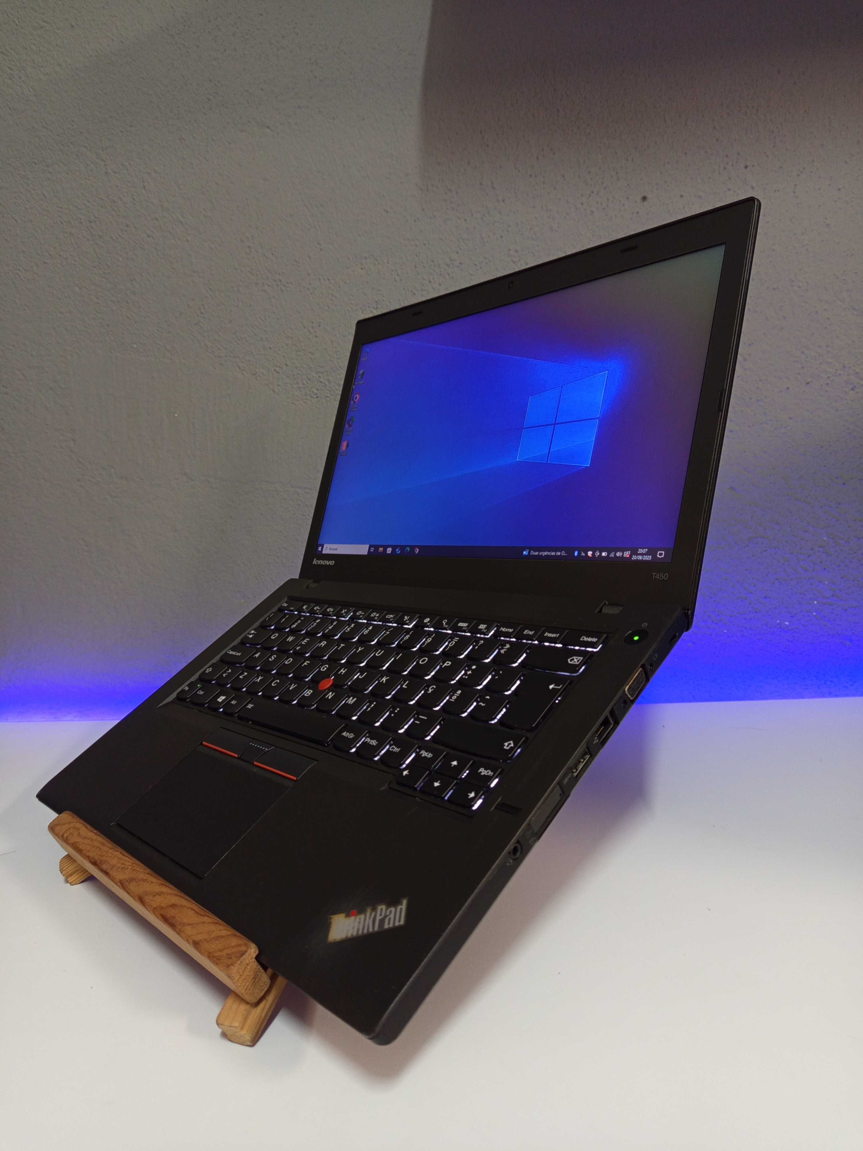 Lenovo T450 CORE i5 Ram 8GB SSD 250GB/a 100%