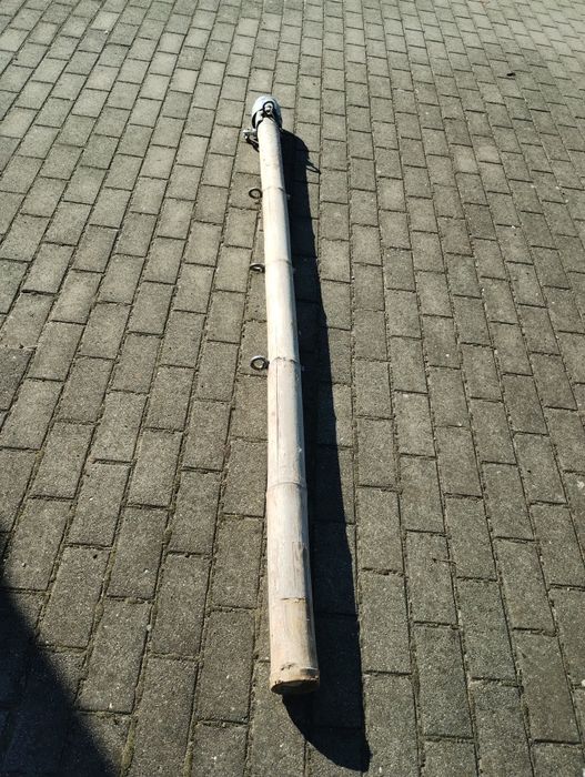Tyczka bambusowa słup maszt 200 cm