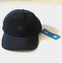 Sztruksowa, czarna czapka z daszkiem - Con Dad Cap - adidas®
