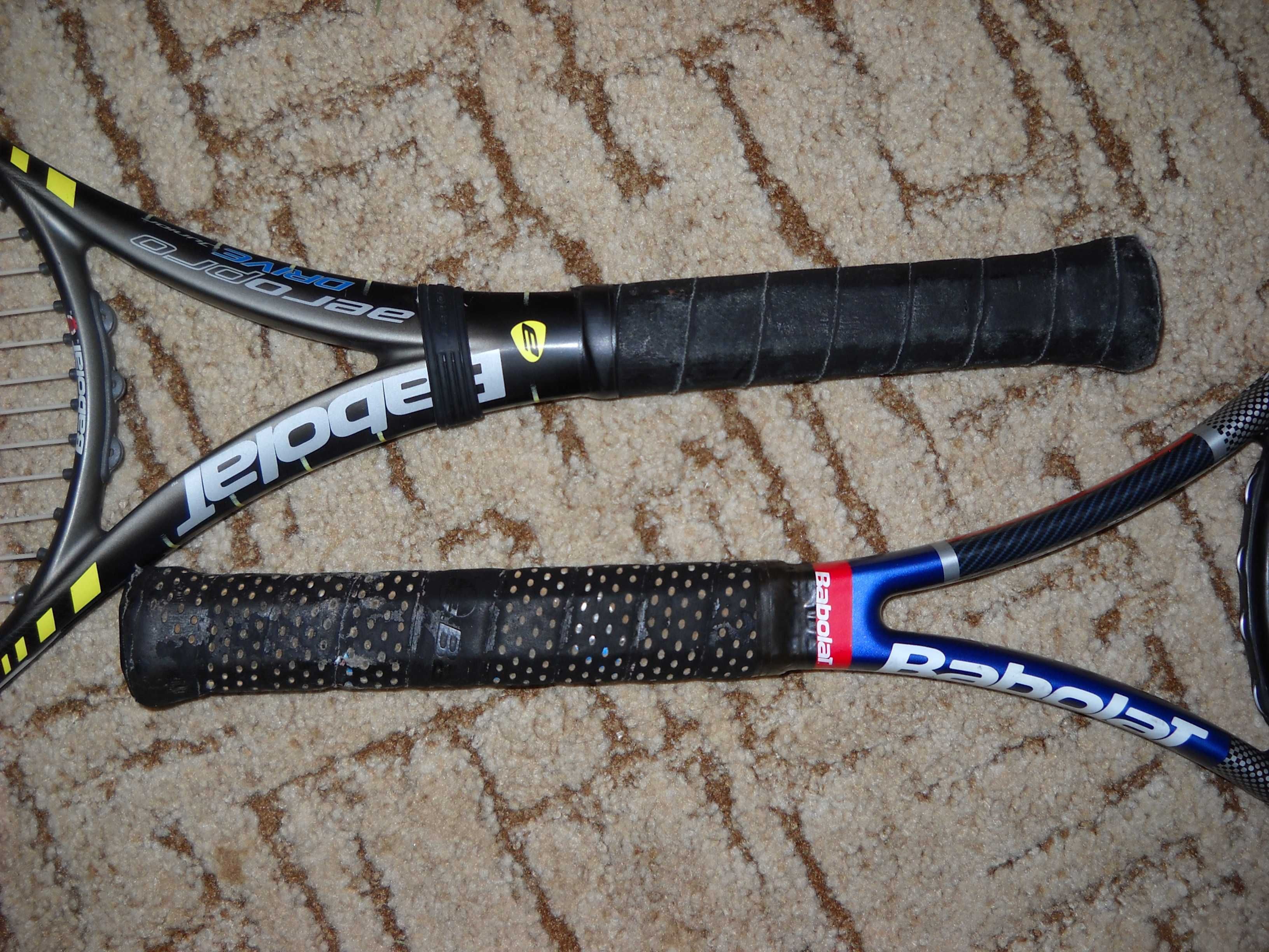 две тенисные ракетки babolat aero