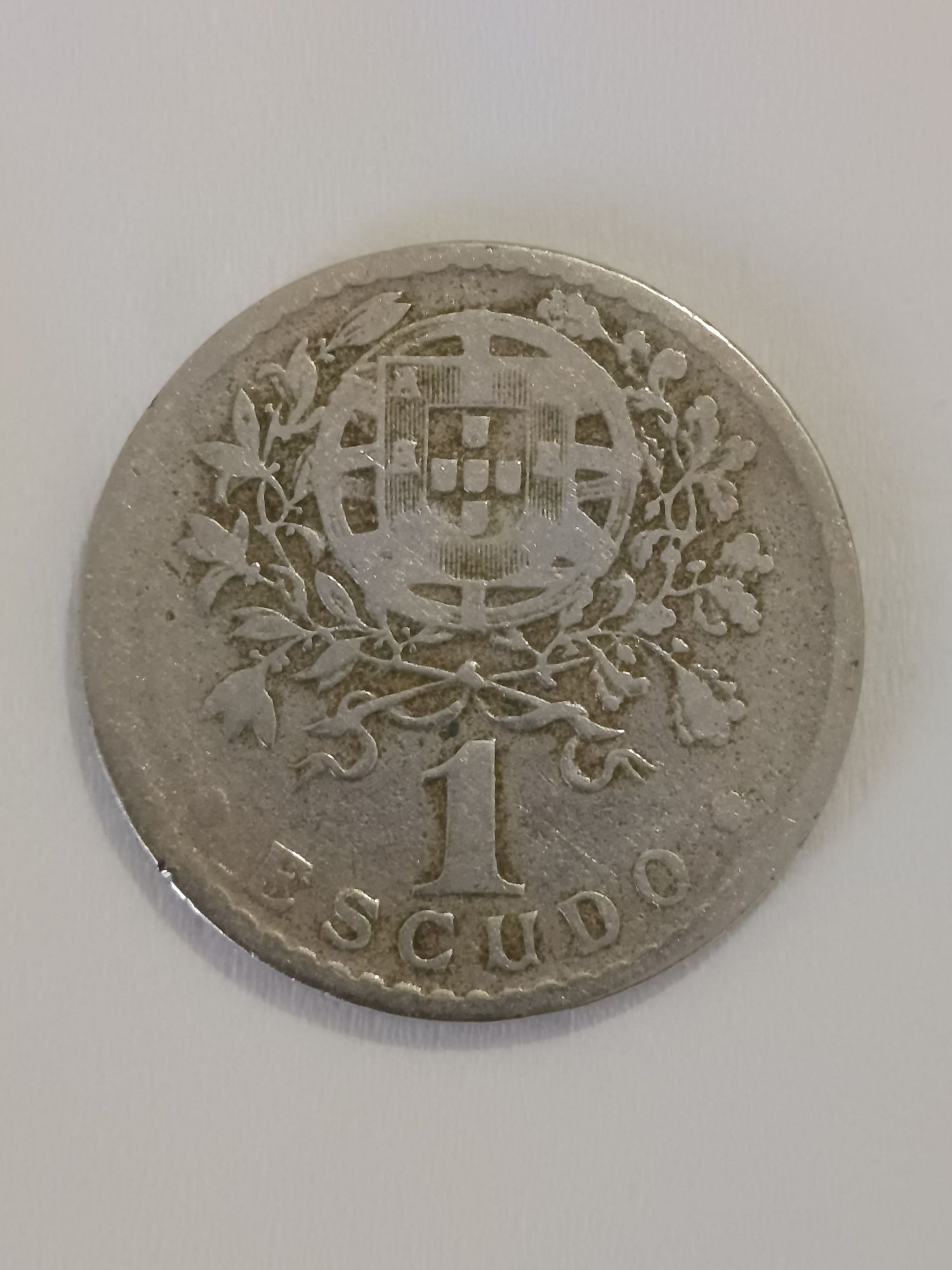 Moeda de 1 escudo da república portuguesa de 1931