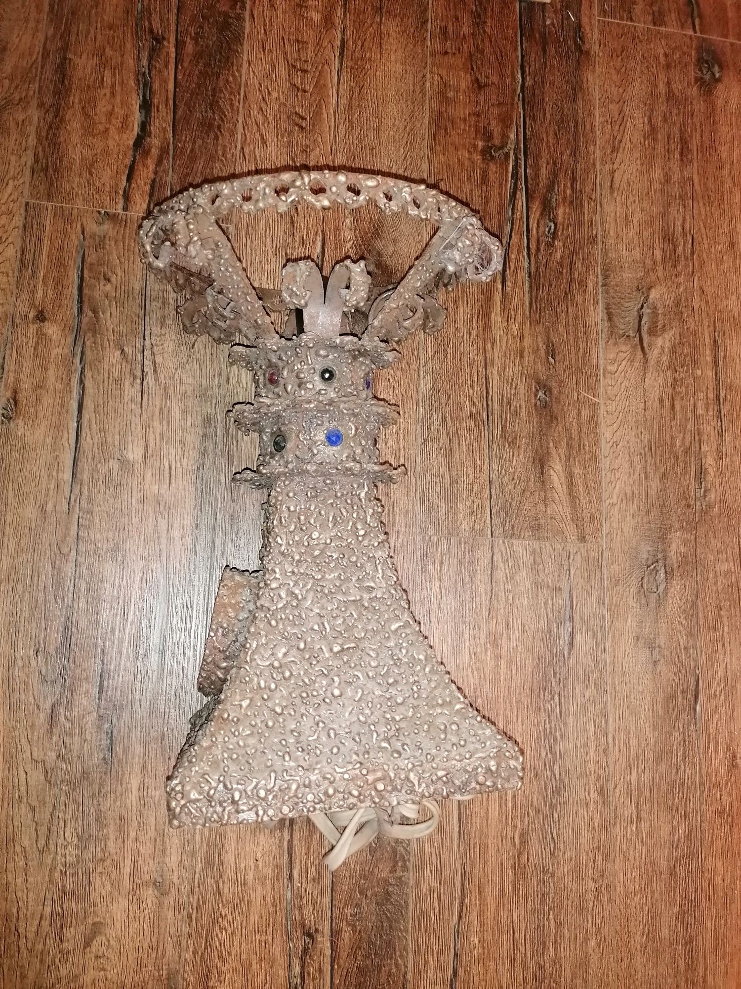 Stara lampa projekt zabytkowa biurkowa