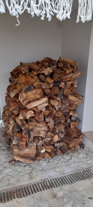 Lenha mistura para lareiras