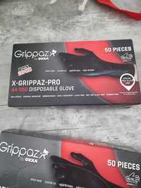 Rękawiczki dla mechanikow nitrylowe Grippaza 50 sztuk XL bardzo mocne.
