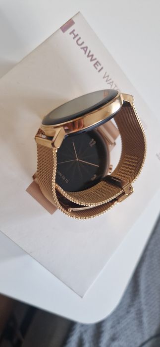 Huawei Watch GT2 42mm złoty smartwach uszkodzony