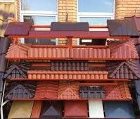 Шляпи парапети накривки, ковпаки на стовпи і забори