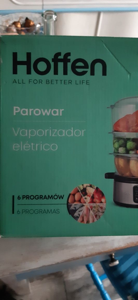Nowy potrójny kombiwar elektrycznyHoffen. 8,5l. Parowar