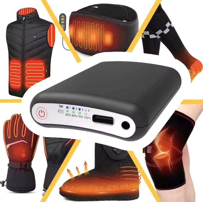 Повербанк 5v/5000mAh для шкарпеток та рукавичок з підігрівом