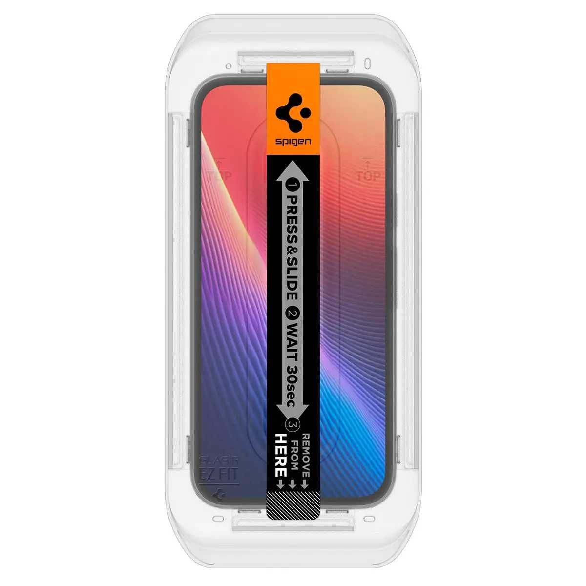 Защитное стекло Spigen Glas.tR EZ FIT 2-Pack для Google Pixel 9a Clear
