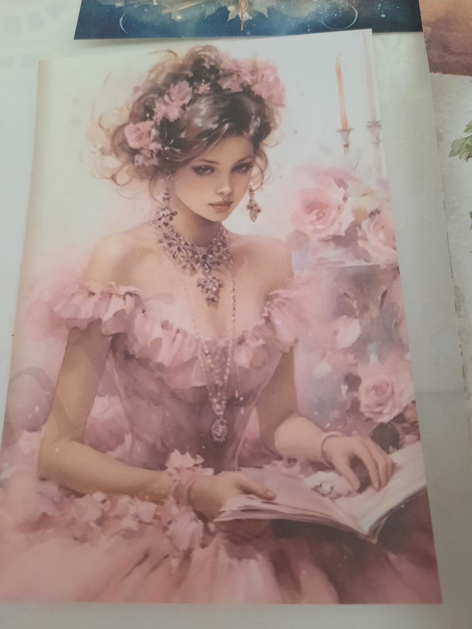 Papéis Scrapbooking Vintage (20 unidades)