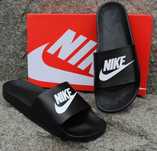 (1883) Сланці Nike шльопанці тапочки чорні (41-45) найк найки