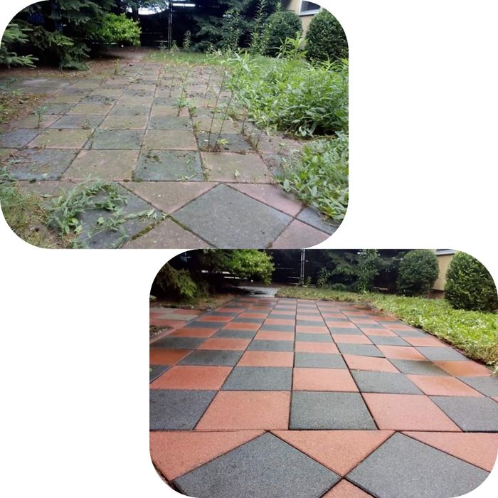 Mycie kostki brukowej mycie elewacji mycie dachów hal malowanie impreg