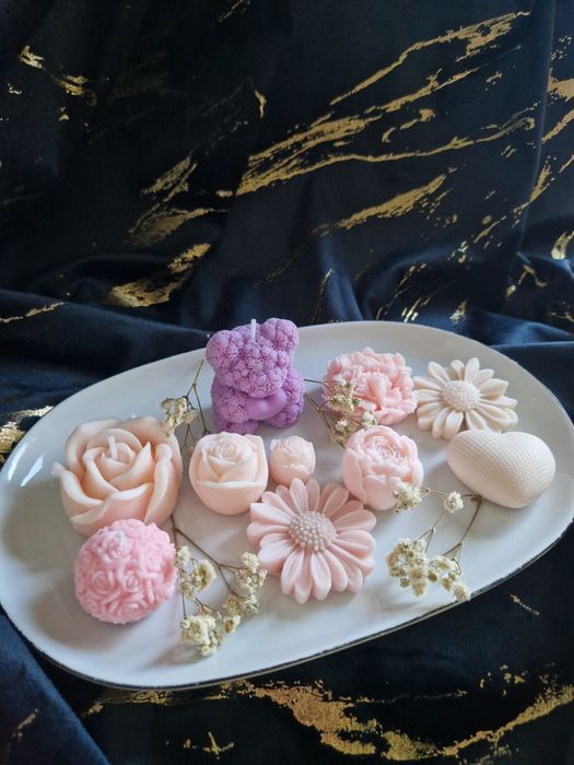 Świeczka sojowa idealna na prezent, podziękowania dla gości.