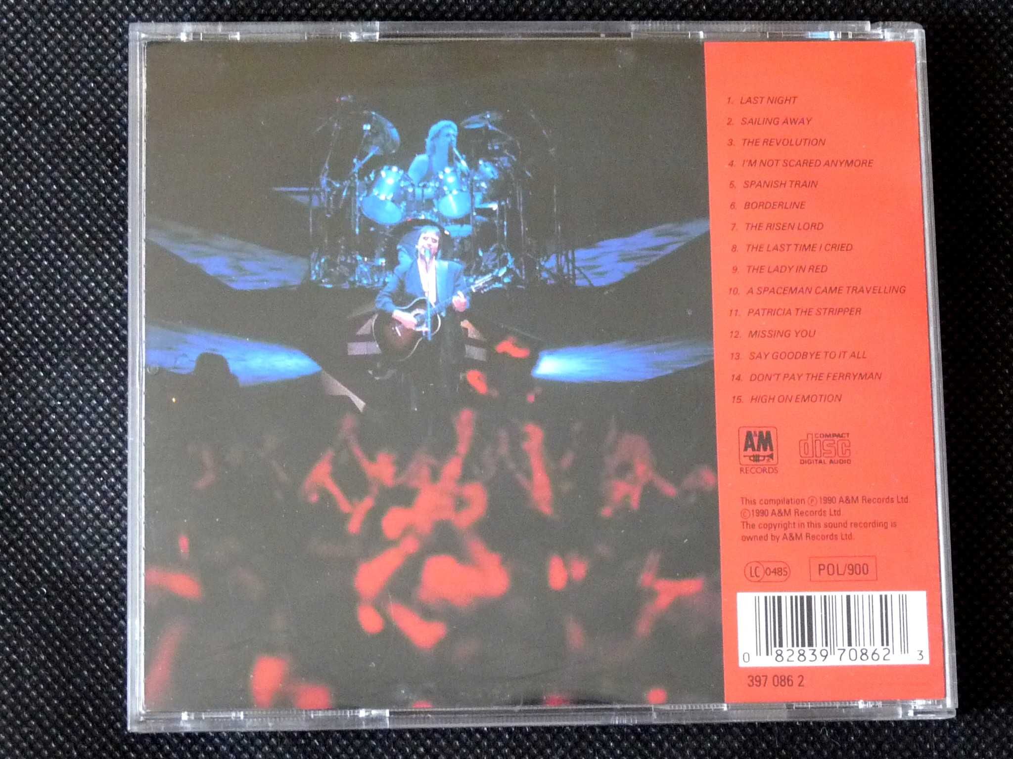 Chris De Burgh - High On Emotion, Live From Dublin! (CD) wydanie 1990