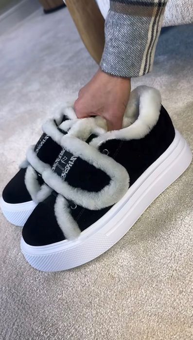 Кросівки на хутрі 37 розмір, Zozulya укр бренд