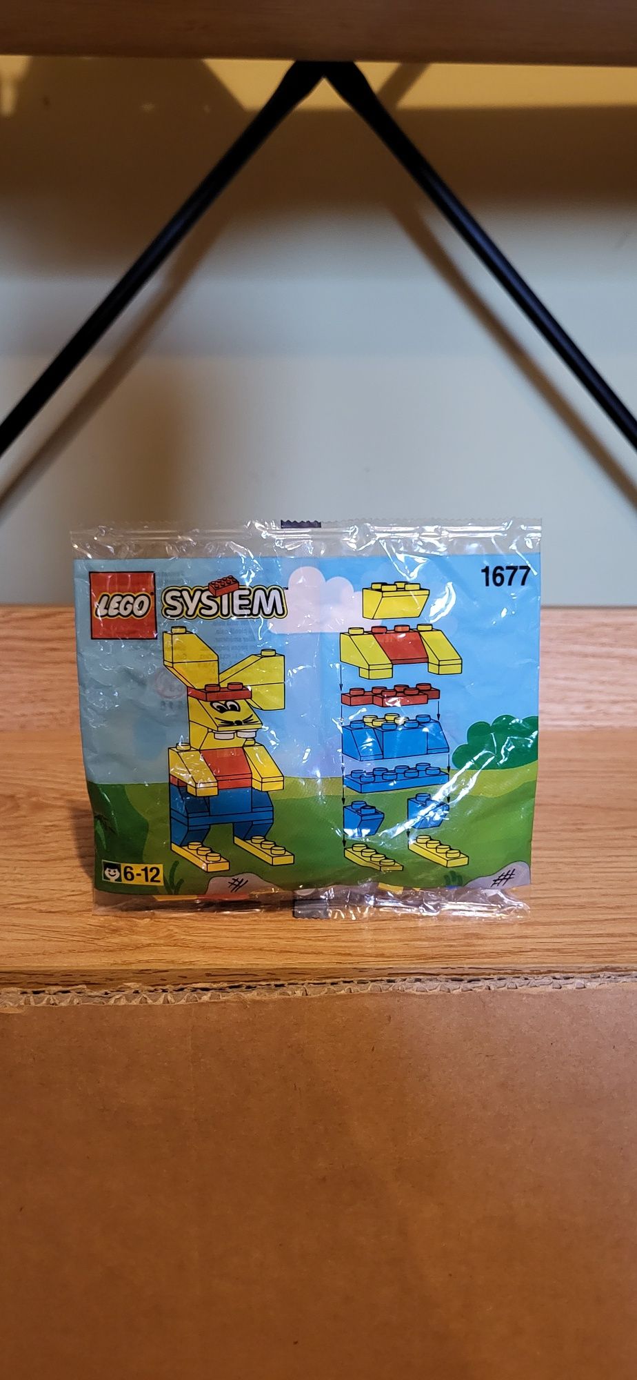 Lego 1677 Wielkanoc Zajączek saszetka klocki unikat 1990 r.