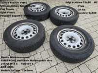 Koła felgi opony 215/65r16C 7Jx16 et46 5x108 Toyota Proace JUMPY Expert Scudo wielosezonowe Całoroczne