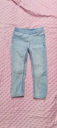 Spodnie jeansy 98 dziewczęce
