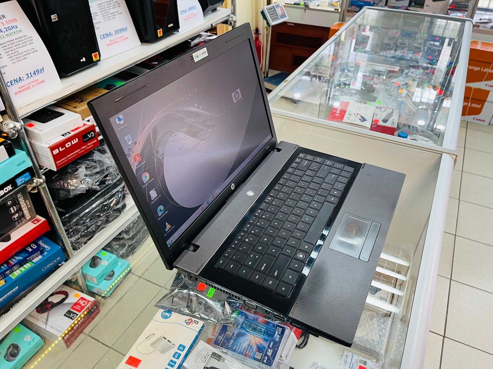 Laptop HP 630 T8300 2x2,4 4GB 320GB Win7 Kamera