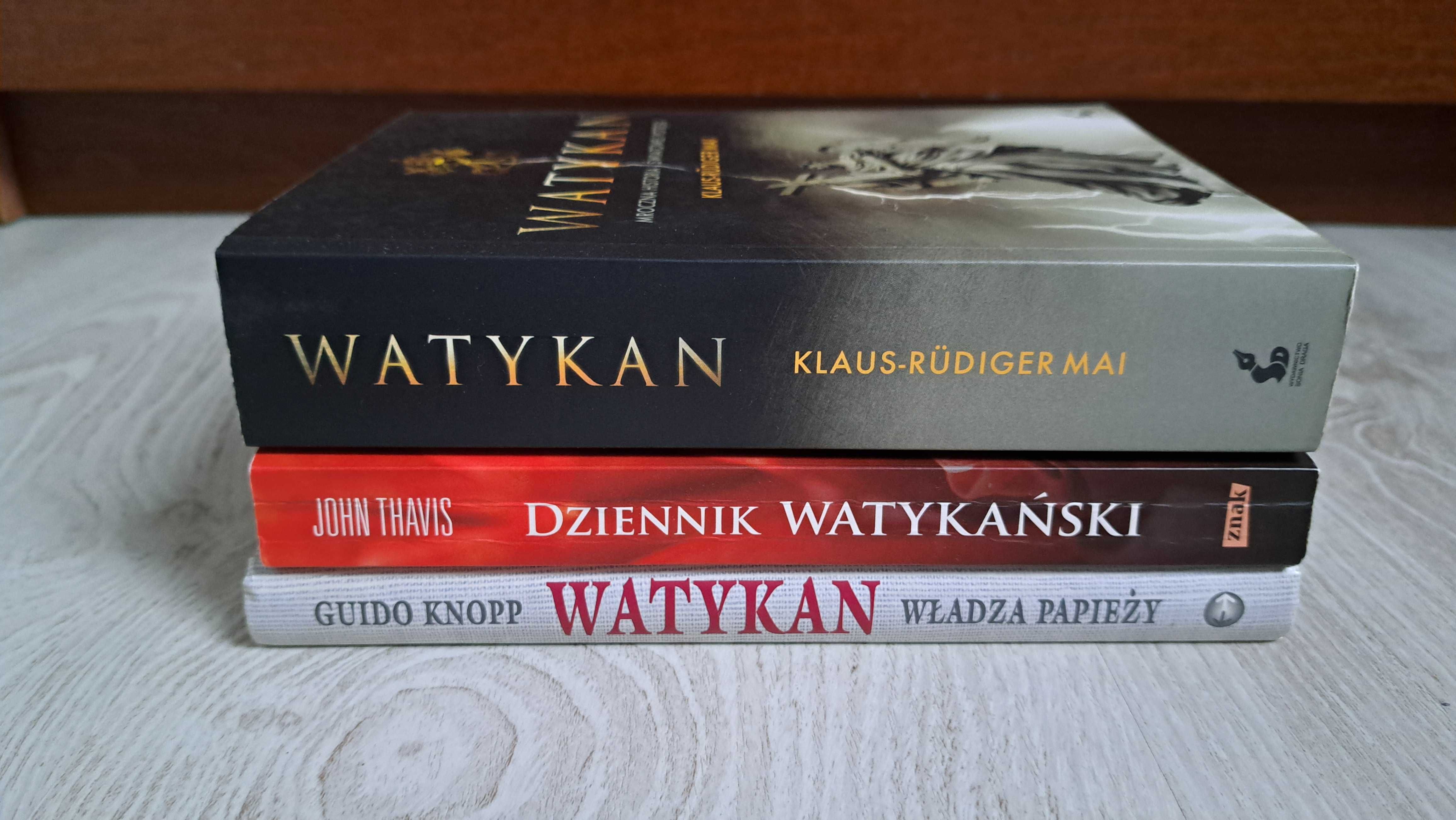 3x Mai Watykan Thavis Dziennik watykański Knopp Watykan Władza papieży