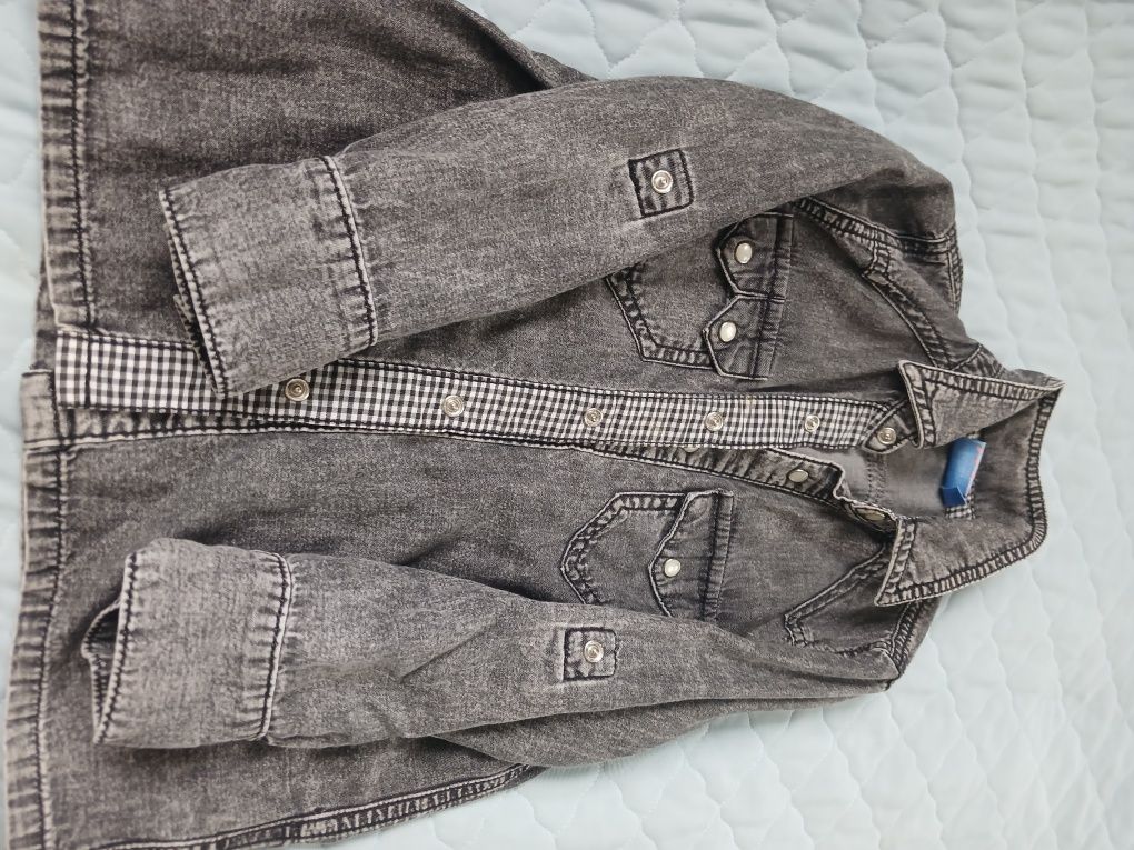 Джинси і сорочка джинсова вік 110-116