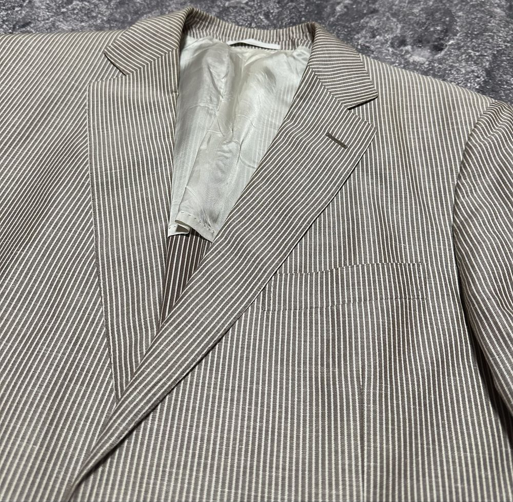 Лляний піджак Ermenegildo Zegna (оригінал, блейзер)