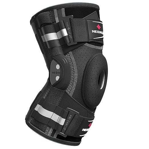 Orteza kolana  regulowany stabilizator kolana z otwartą rzepką