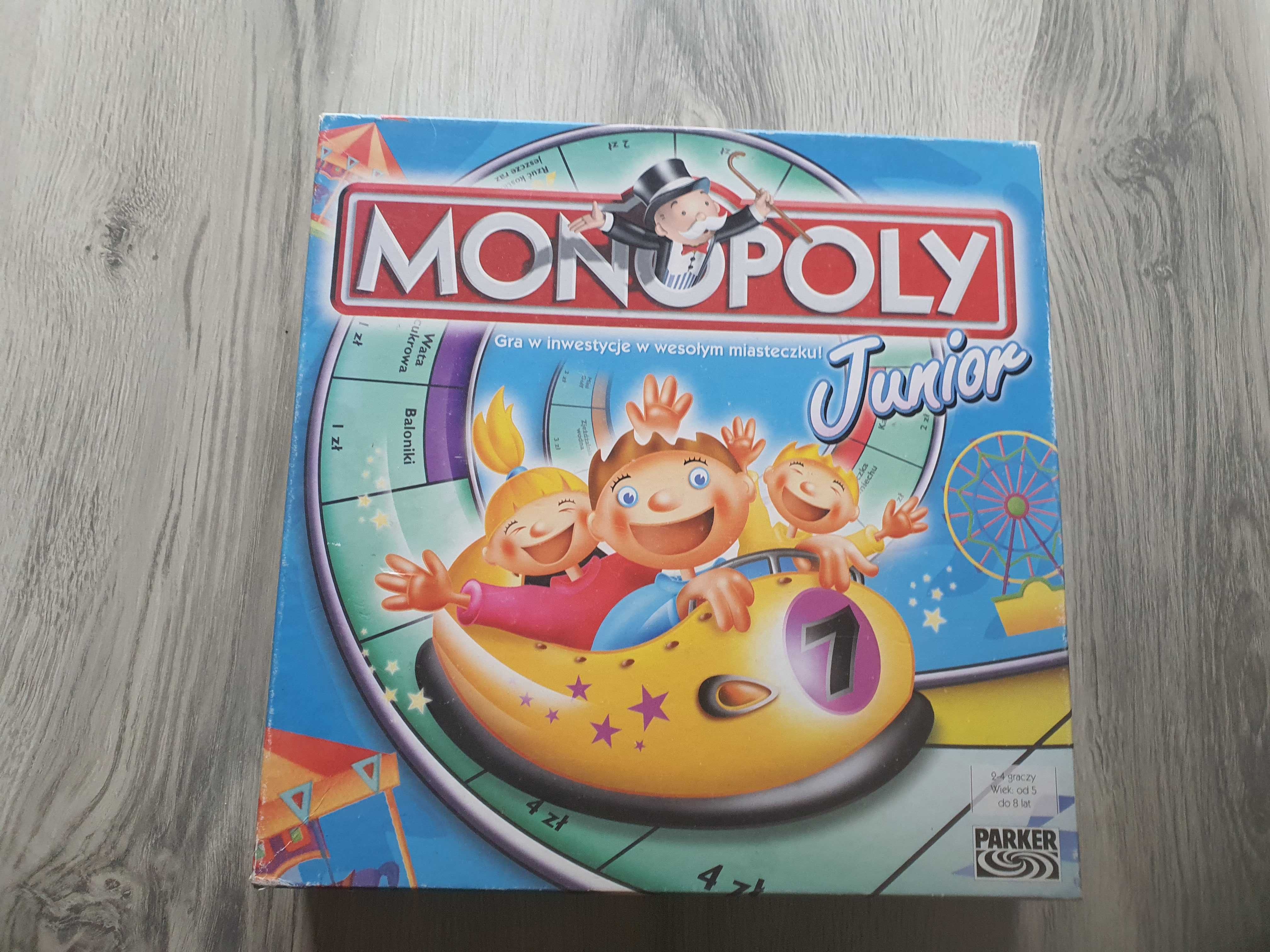 Monopoly junior, wesołe miasteczko.