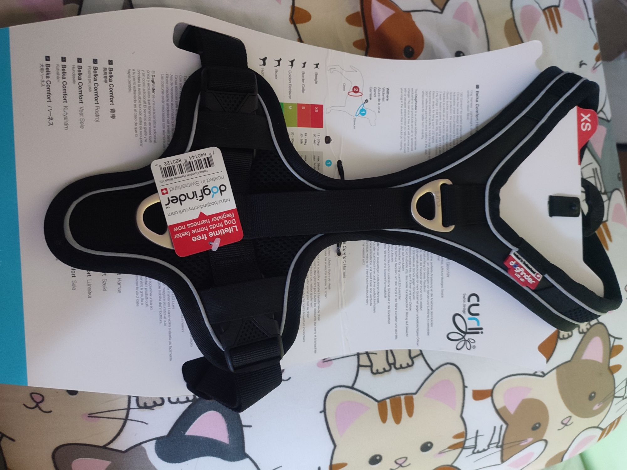 Szelki Curli XS nowe
