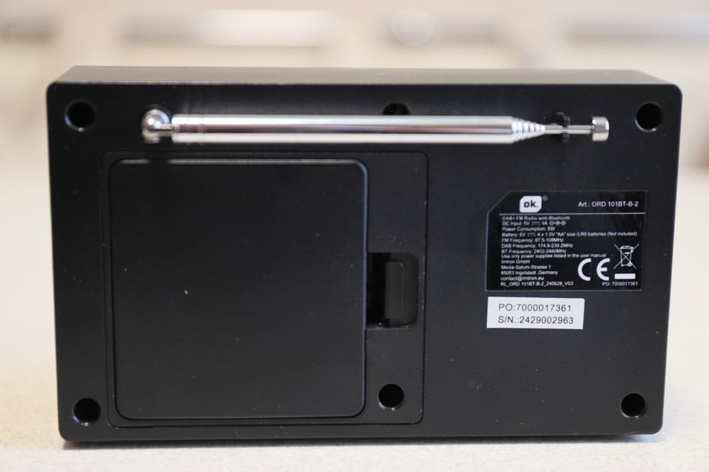 OK. ord 101BT-B-2   Fm радио ,  bluetooth