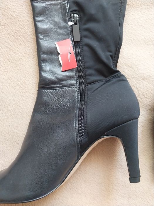 Proszę czytać opis!!!Eleganckie, filigranowe kozaczki