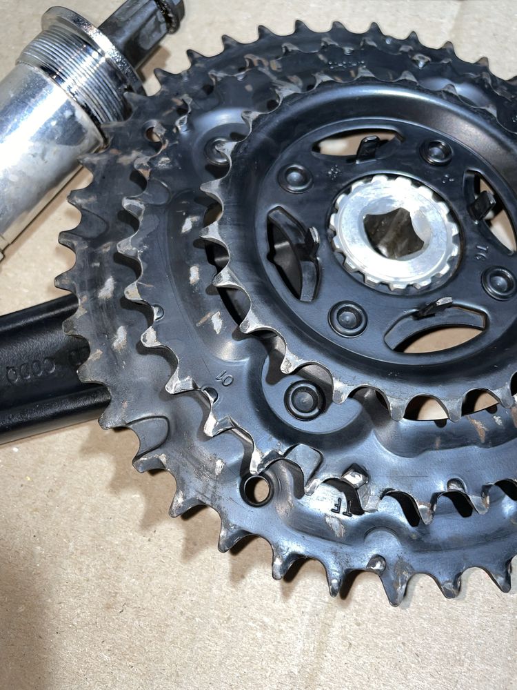 Шатуни Prowheel 24-34-42 + каретка квадрат