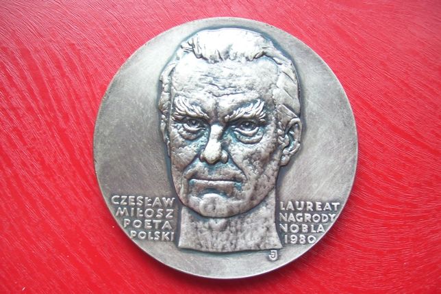 Stare monety Medal Czesław Miłosz 1980 PTTK Chełm