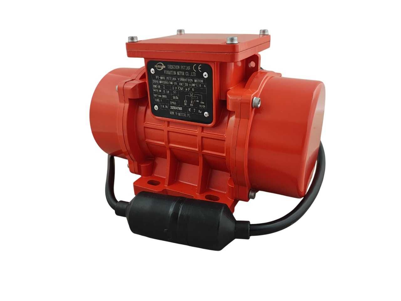 Silnik wibracyjny elektrowibrator 180W 230V 2kN