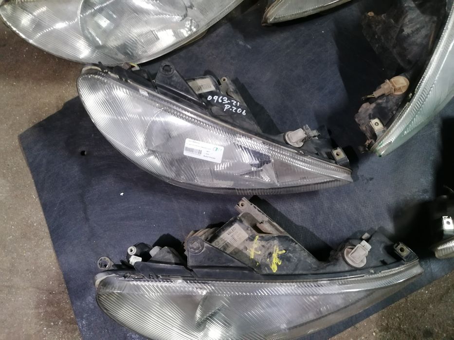 Faróis peugeot 206