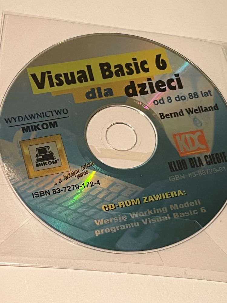 Visual basic 6 dla dzieci + CD