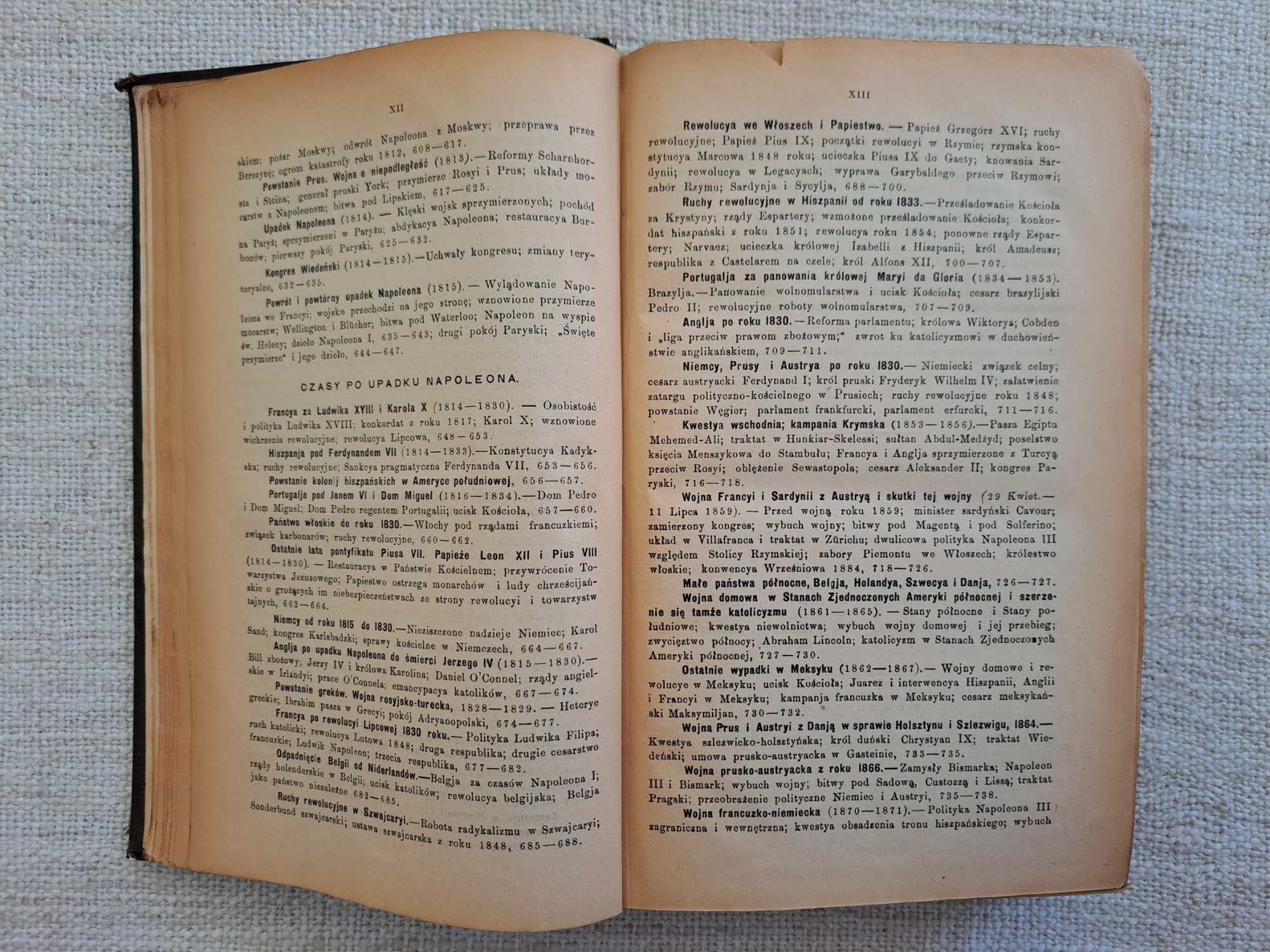 Historya Powszechna. Dzieje Nowożytne. Holzwarth. 1891 rok