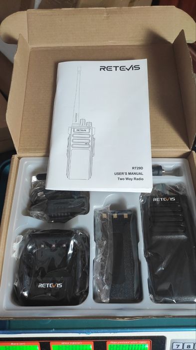 Retevis RT29D водонепроницаемая прочная портативная радиостанция