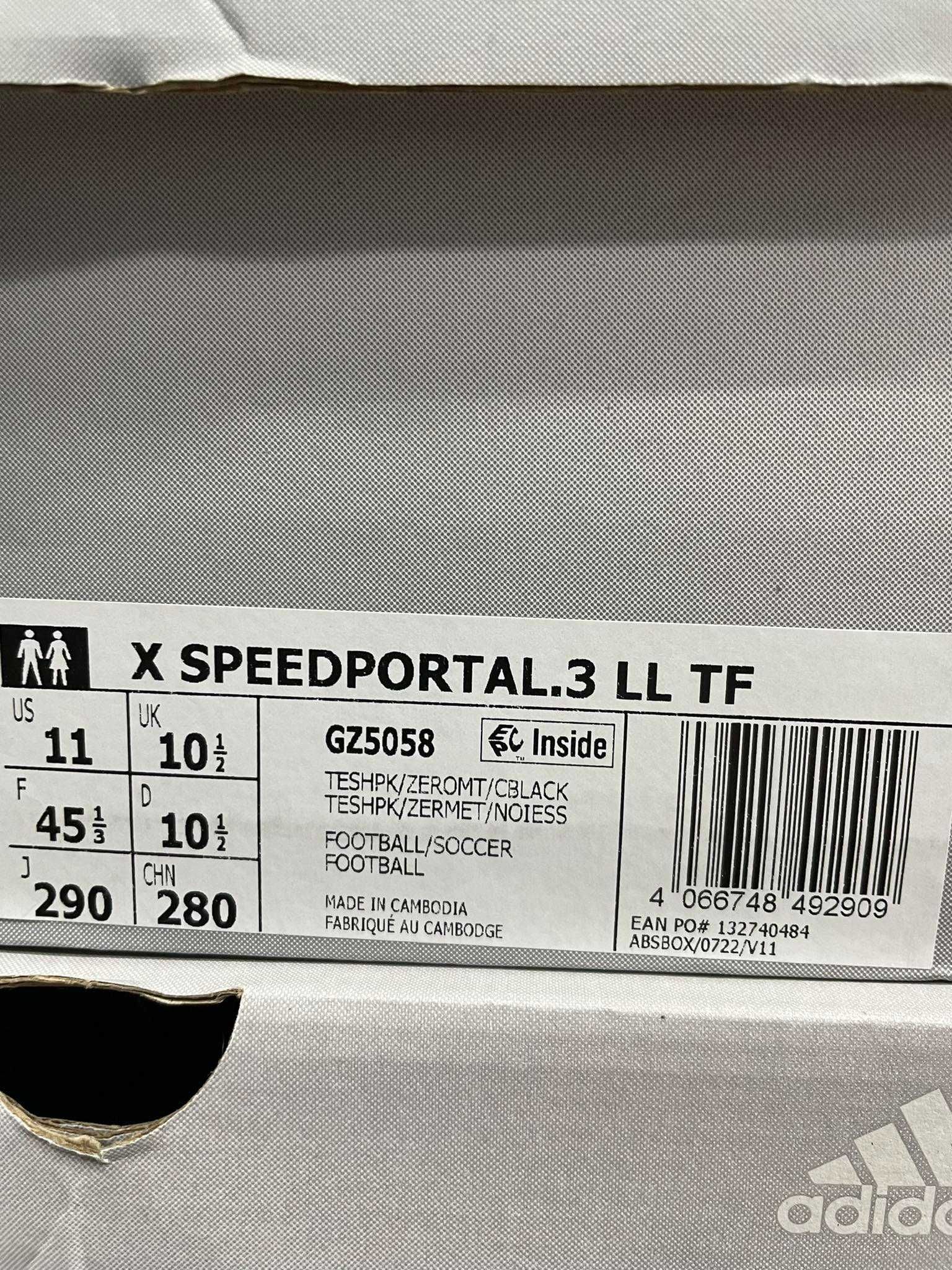 Buty piłkarskie turfy Adidas X Speedportal.3 LL TF roz. 45 1/3