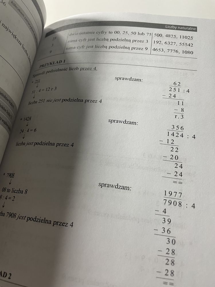 Książka "Matematyka korepetycje klasa 4"