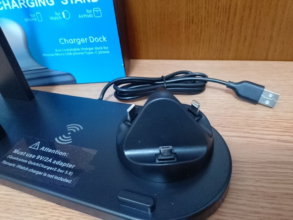 Швидка бездротова зарядка USB Type-C